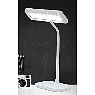 Briloner LED-Tischleuchte Daylight (8 W, L x B x H: 23 x 12 x 44 cm, Weiß, Tageslichtweiß)