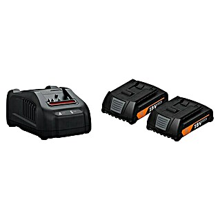 Fein AMPShare 18V Batería y cargador AS (18 V, 2 baterías, 4 Ah)