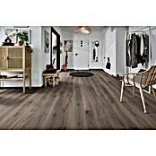 LOGOCLIC Aquaprotect Laminatmuster Steelworks Oak (300 x 195 x 8 mm, Landhausdiele) | BAUHAUS