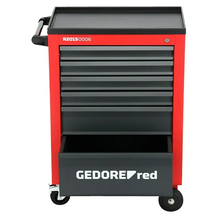 Gedore red Werkstattwagen Mechanic - Ohne Werkzeug, Anzahl Schubladen: 6 Stk. - Der Gedore red Werkzeugwagen bietet viel Stauraum mit seinen Schubladen und ist ideal für jede Werkstatt.