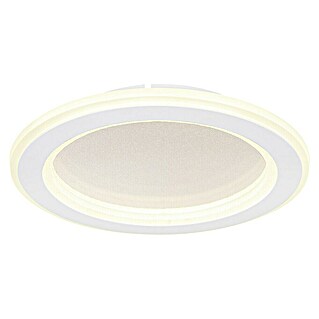 Globo Plafón LED redondo Tini (18 W, Ø x Al: 29,7 x 4,7 cm, Blanco, Blanco neutro)