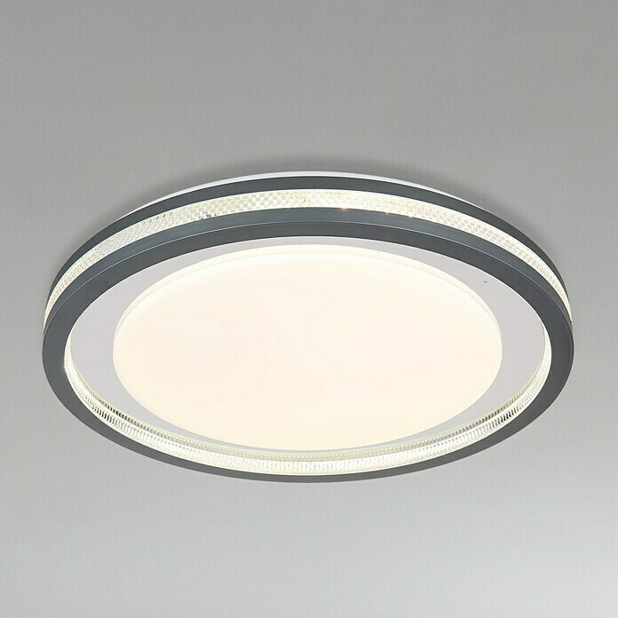 Globo LED-Deckenleuchte x 47,8 cm, x | BAUHAUS H: (30 TERPSA Weiß-matt, W, rund Ø 6,7 Mehrfarbig)