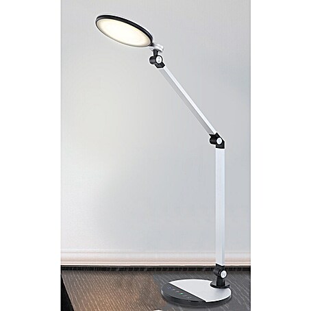 Globo LED-Tischleuchte KONSTI (9 W, L x B x H: 50 x 19,2 x 90,5 cm, Schwarz, Mehrfarbig)