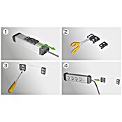 Brennenstuhl Premium-Alu-Line Stekkerdoos 8-voudig (Kabellengte: 3 m) | BAUHAUS