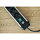Brennenstuhl Premium-Alu-Line Stekkerdoos 8-voudig (Kabellengte: 3 m) | BAUHAUS