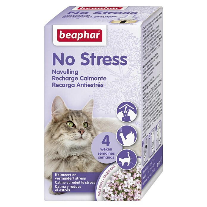 Afbeelding van Beaphar Navulpatroon No Stress - 1 stuk - Geschikt Voor Katten