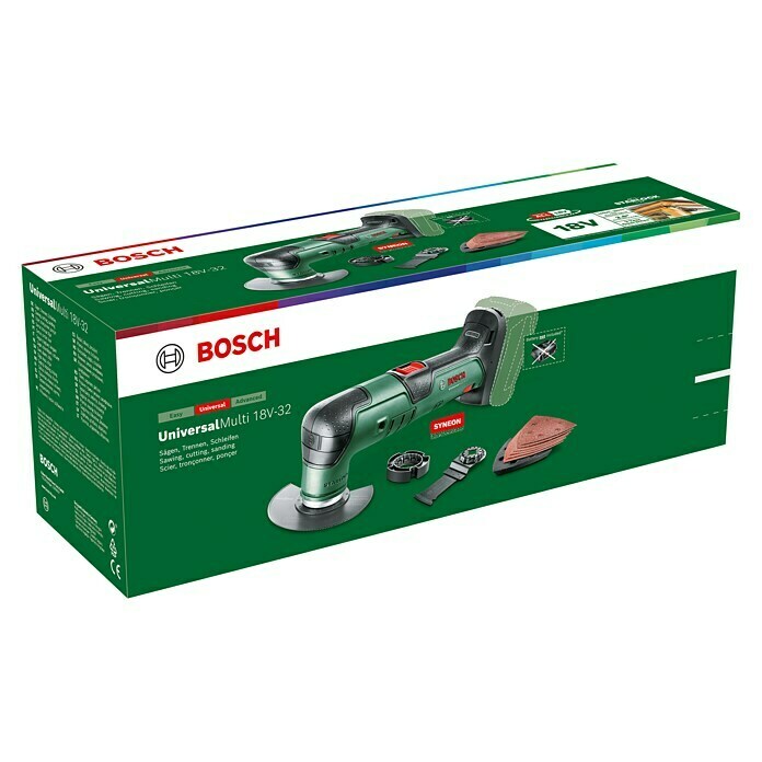 Bosch Power for All 18V Akku-Multifunktionswerkzeug UniversalMulti 18V-32 (18 V, Ohne Akku) | BAUHAUS