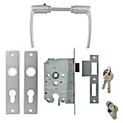 Nemef Deurbeslag set type 1269/4 (Zilver, DIN-aanslag: Multifunctioneel inzetbaar) | BAUHAUS