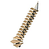 Sogem Escalera principal Biax (Haya, Ancho: 85 cm, 1/4 espiral derecha, Altura de planta: 300 cm) | BAUHAUS