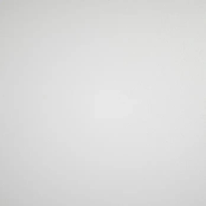 Splendoor OberflächenmusterPassend für: Splendoor Haustüren Thermodoor PLUS Verkehrsweiß - Eine Nahaufnahme einer leeren, weißen Wand, die eine schlichte und minimalistische Ästhetik für vielseitige Anwendungen bietet.