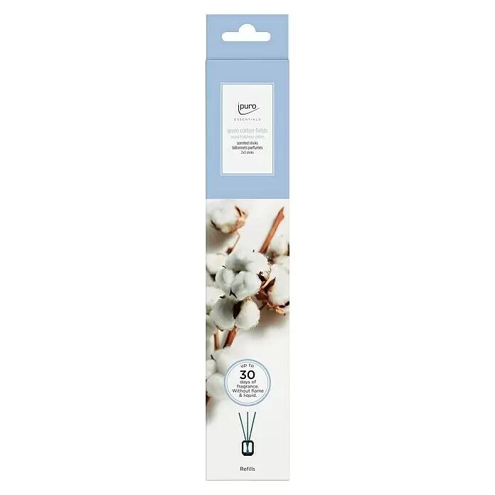 Ipuro Essentials Raumduft Scented SticksCotton Fields, 6 Stk.