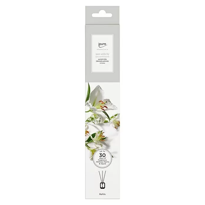 Ipuro Essentials Raumduft Scented SticksWhite Lily, 6 Stk.