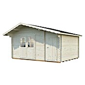 Palmako Gartenhaus Emma (Außenmaß inkl. Dachüberstand (B x T): 513 x 410 cm, Holz, Transparent) | BAUHAUS