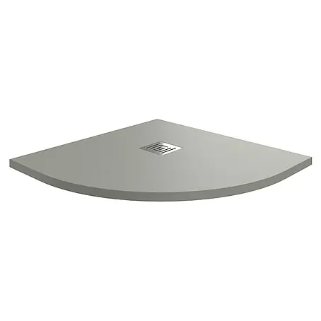 GME  Plato de ducha semicircular Ardesia Plus