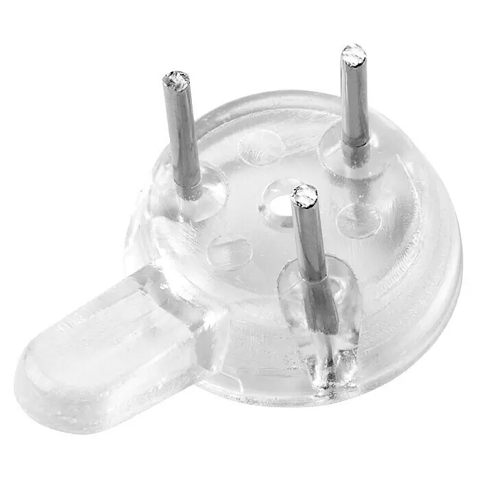 Inofix Gancho para colgar cuadros 3001 - Plástico, Transparente - Gancho para cuadros de plástico transparente con tres pasadores metálicos.