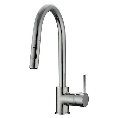 IO Round Grifo de cocina extraíble