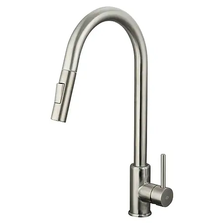 IO Round Grifo de cocina extraíble