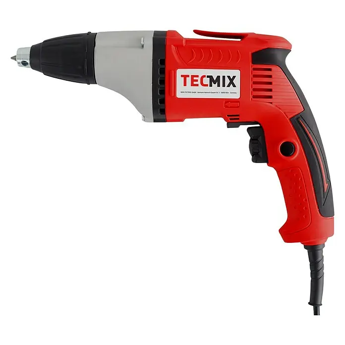 Berg Tecmix Trockenbauschrauber TBS 550 - 550 W - TECMIX Trockenbauschrauber mit Tiefenanschlag für effiziente Serienverschraubungen. Robustes Design für den professionellen Einsatz auf der Baustelle.