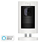 Ring Überwachungskamera Stick Up Cam Wired (1.920 x 1.080 Pixel (Full HD), Weiß, Netzanschluss, 2 Wege Kommunikation)