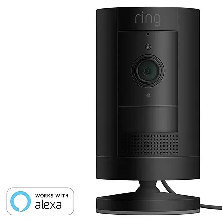 Ring  Überwachungskamera außen Stick Up Cam Plug-In
