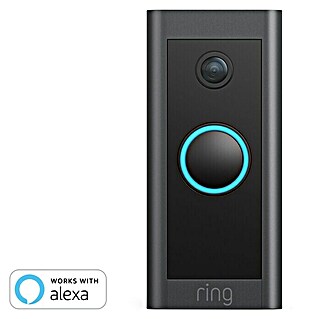 Ring Türklingel mit Kamera Video Doorbell Wired (Bronze, 1.920 x 1.080 Pixel (Full HD), 2,24 x 4,57 x 10,1 cm, Smarte Steuerung: Ring App)