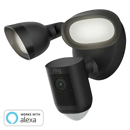 Ring  Überwachungskamera Flutlichtkamera Pro Kabel