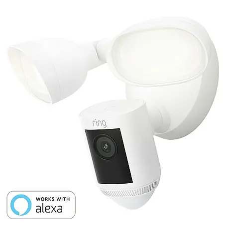 Ring  Überwachungskamera Flutlichtkamera Pro Kabel