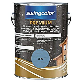 swingcolor Premium Lazura za drvo s dugotrajnom zaštitom (Plava, 2,5 l)