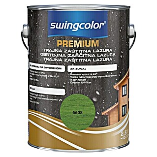 swingcolor Premium Lazura za drvo s dugotrajnom zaštitom (Zelena, 2,5 l)