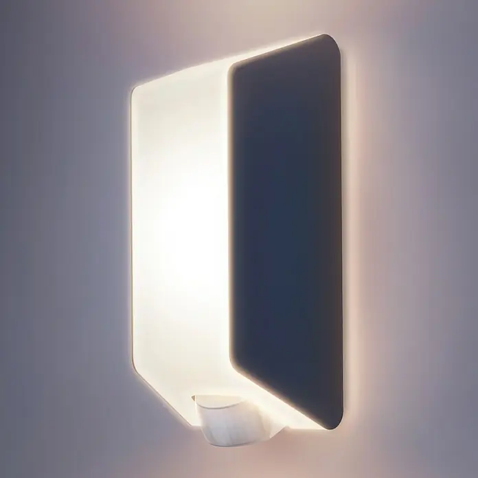 Steinel Außenwandleuchte L 30 S - 15 W, 10,8 x 12,2 x 26,1 cm, Anthrazit, IP44, Mit Bewegungssensor - Moderne Wandleuchte mit Bewegungsmelder. Das sanfte Lichtdesign sorgt für eine angenehme Atmosphäre im Raum und bietet zusätzliche Sicherheit.