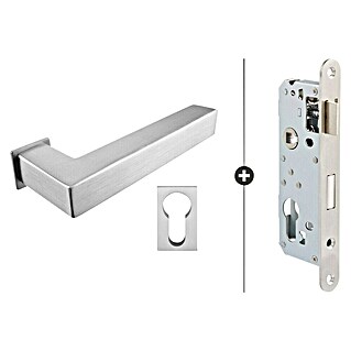 Solid Elements Deurklink SE 7000 - serie (Hoekig, RVS)