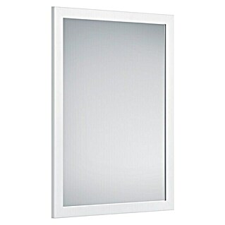 Rahmenspiegel Kim (48 x 68 cm, Weiß, Holz)