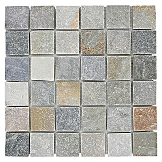 Mosaikfliese Quadrat XQM 001M (30,5 x 30,5 cm, Beige/Grau, Matt)