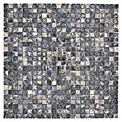 Mosaikfliese JAB 10MM28 dark (31,5 x 31,5 cm, Anthrazit/Blau, Glänzend) | BAUHAUS