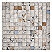 Mosaikfliese JAB 23MM18 beige (29,7 x 29,7 cm, Weiß/Braun, Glänzend) | BAUHAUS