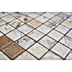 Mosaikfliese JAB 23MM18 beige (29,7 x 29,7 cm, Weiß/Braun, Glänzend) | BAUHAUS