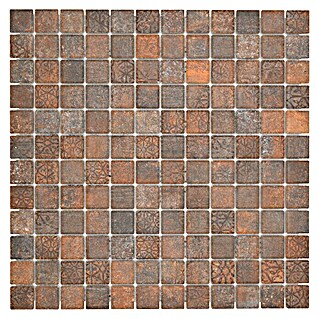 Mosaikfliese JAB 23R100 mix rust (29,7 x 29,7 cm, Mix Rost, Matt)