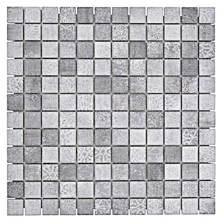 Mosaikfliese JAB 23R101 mix cement (29,7 x 29,7 cm, Mix Zement, Matt)
