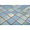 Mosaikfliese JAB 23MM19 cielo (29,7 x 29,7 cm, Hellblau, Glänzend) | BAUHAUS