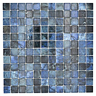 Mosaikfliese JAB 23MM20 (29,7 x 29,7 cm, Blau, Glänzend)