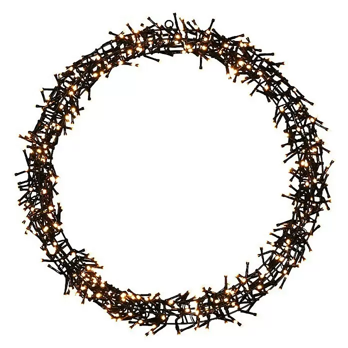 Konstsmide LED-KranzDurchmesser: 50 cm, Bernstein