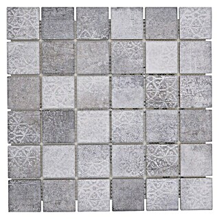 Mosaikfliese JAB 47R201 mix cement (29,7 x 29,7 cm, Mix Zement, Matt)