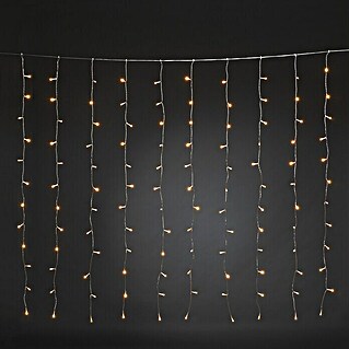 Konstsmide LED-Lichtervorhang (Innen, 3,6 W, Kabellänge: 6,4 m, Bernstein)