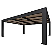 Abson Cubus Doppelcarport (5,5 x 5,8 x 2,4 m, Einfahrtshöhe: 2,15 m, Ohne LED & ohne Solar)