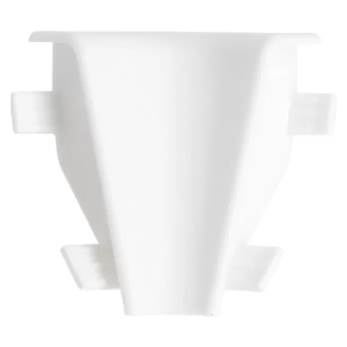 LOGOCLIC Innenecke K40 C - Weiß, 2 Stk., Passend für: LOGOCLIC Sockelleiste K40 C