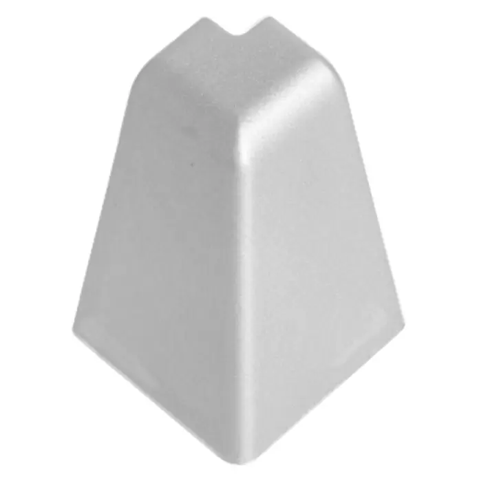 LOGOCLIC Außenecke K40 C - Silber, 2 Stk., Passend für: LOGOCLIC Sockelleiste K40 C