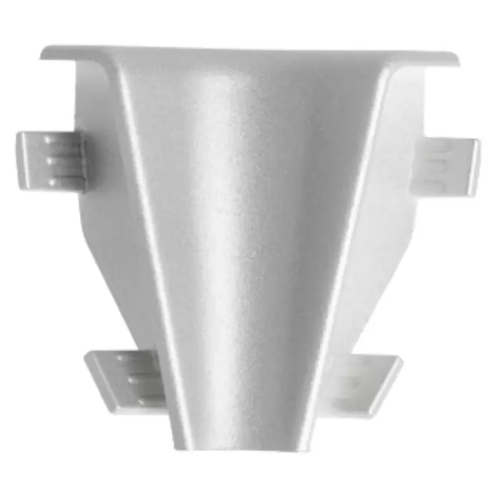 LOGOCLIC Innenecke K40 C - Silber, 2 Stk., Passend für: LOGOCLIC Sockelleiste K40 C