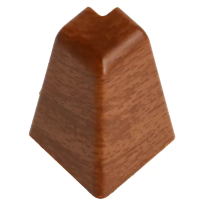 LOGOCLIC Außenecke K40 C - Kastanie, 2 Stk., Passend für: LOGOCLIC Sockelleiste K40 C