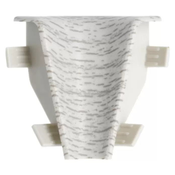 LOGOCLIC Innenecke K40 C - Buche Grau, 2 Stk., Passend für: LOGOCLIC Sockelleiste K40 C
