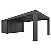 Abson Cubus Gerätehaus (L x B x H: 370 x 230 x 270 cm, Wandstärke: 19 mm, Passend für: Abson Cubus Carport) | BAUHAUS